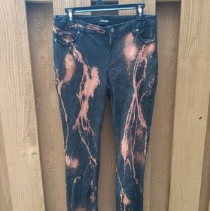 Bleach skinny jeans